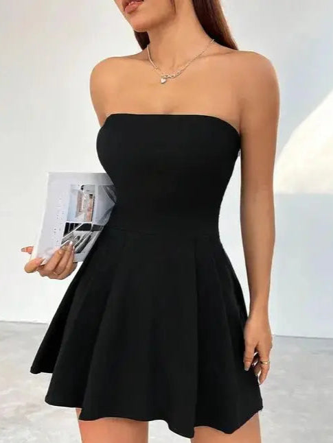Midnight Flare Mini Dress