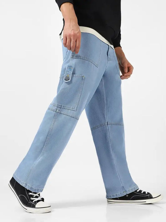 Skyway Wide Cargo Denim - My Store