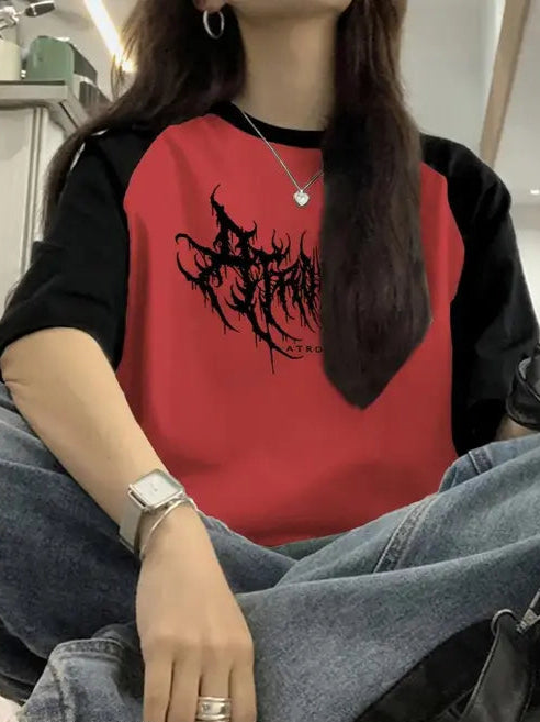 Crimson Relic Raglan Tee