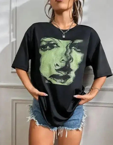 Echo Face Graphic Tee