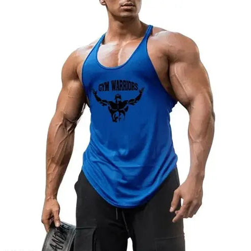 Fitness Warrior Deep Cut Gym Tank Top - My Store