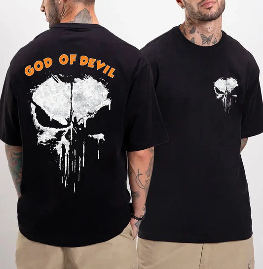 God of Devil Skull Tee