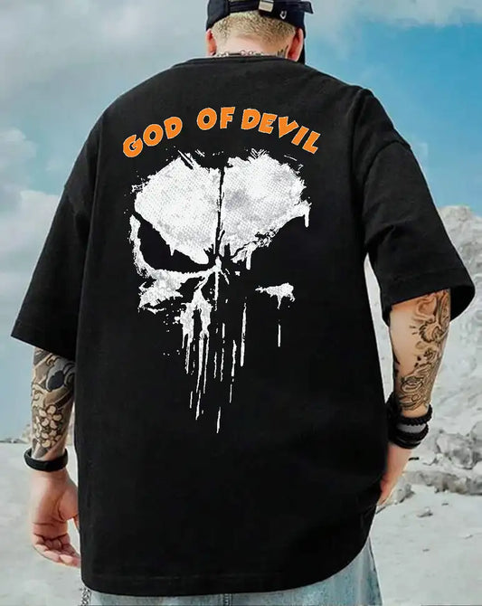 God of Devil Skull Tee