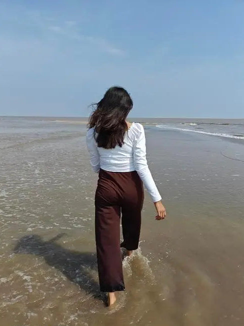 Mocha Elegance Trousers - My Store