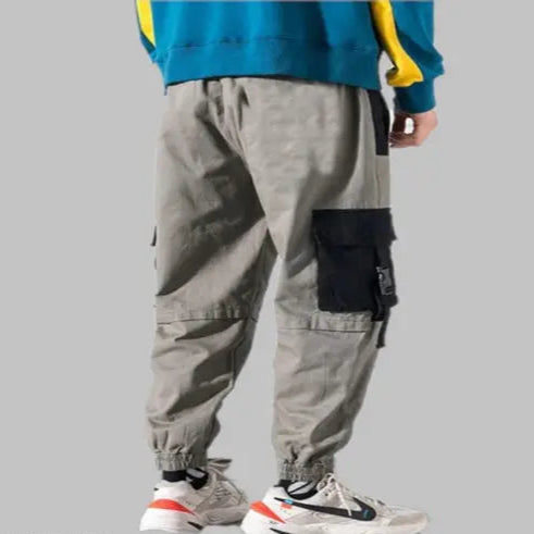 Men's Techwear Cargo Joggers - My Store