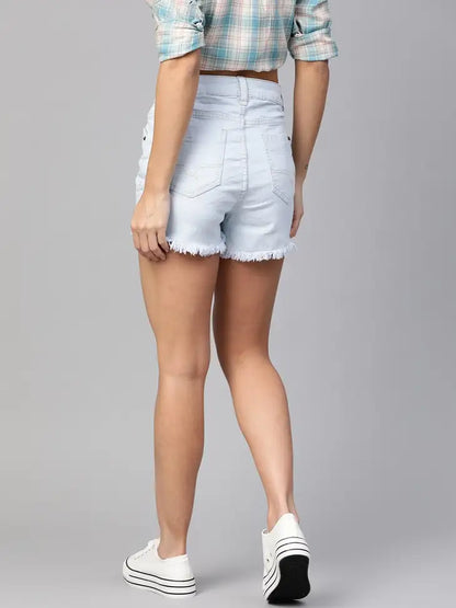 Summer Breeze Denim Shorts - My Store