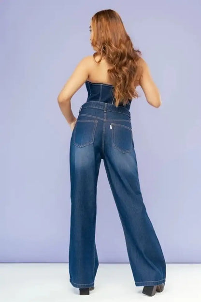 Rebel Rip Wide-Leg Jeans - My Store