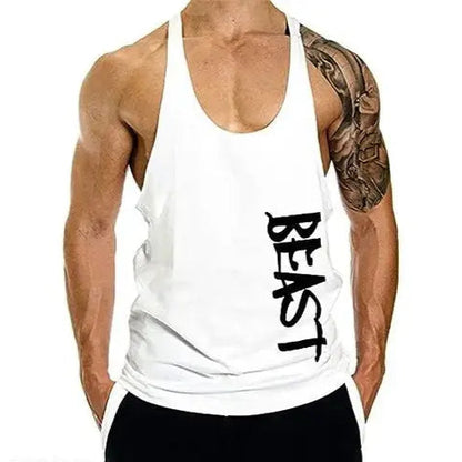 Workout Beast Mode Stringer Vest - My Store