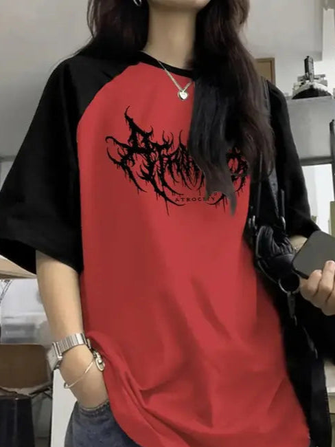 Crimson Relic Raglan Tee