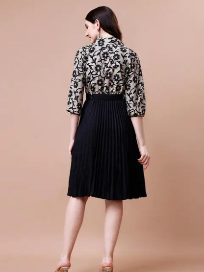 Refined Ensemble Midi Dress - My Store