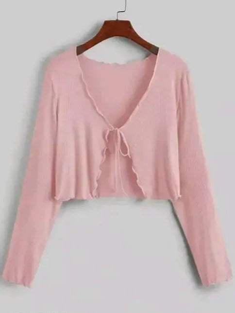 SwissVogue Delicate Cropped Shrug