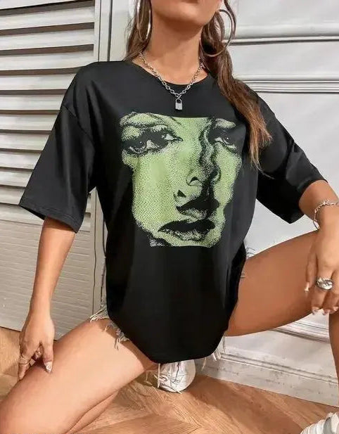 Echo Face Graphic Tee