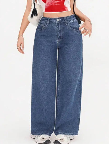 Aura Blue Flow Jeans - My Store