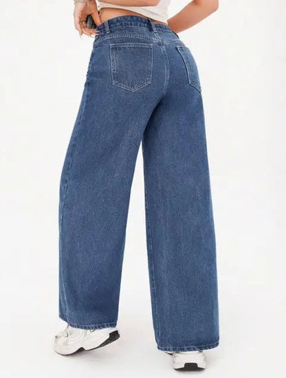 Aura Blue Flow Jeans - My Store
