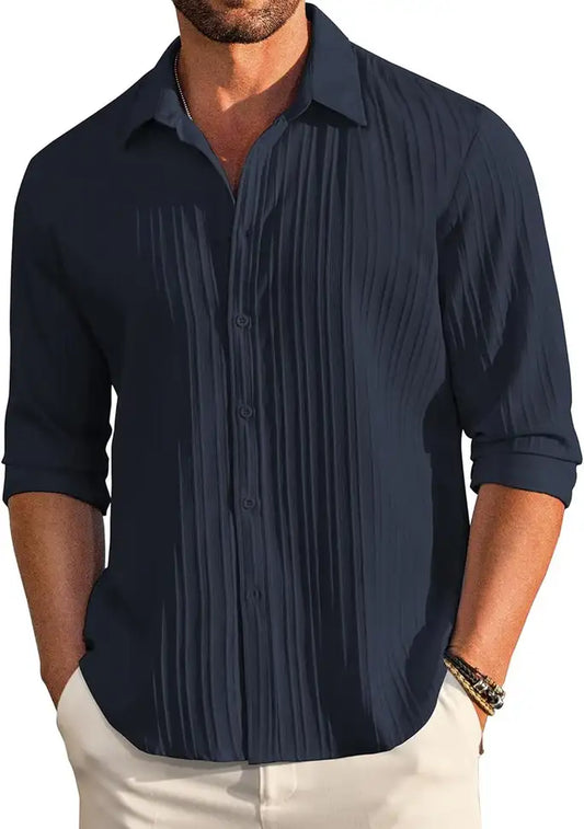 Aura Deep Indigo Shirt