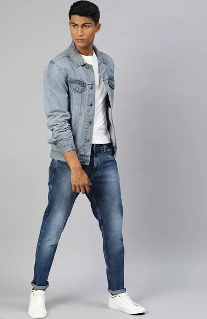 Classic Light Wash Trucker Denim Jacket - My Store