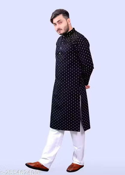"Zari Star" Festive Kurta - My Store