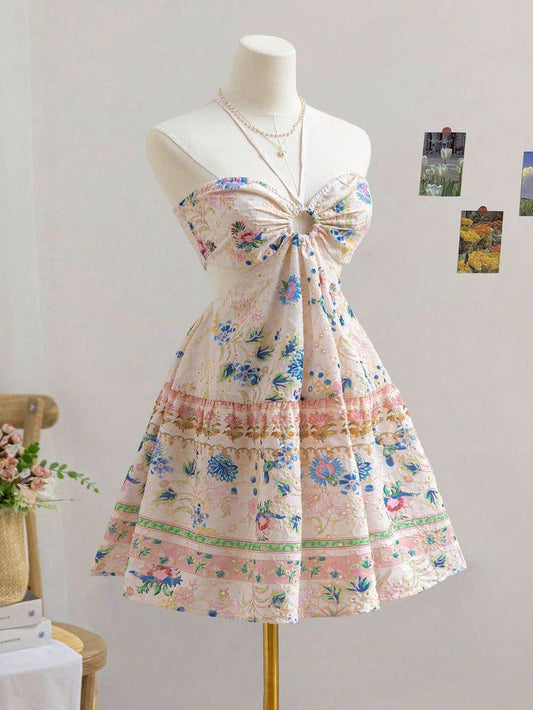 "Daisy Chain" Strapless Mini Dress - My Store