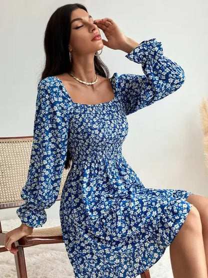 Fleur Charm Mini Dress - My Store