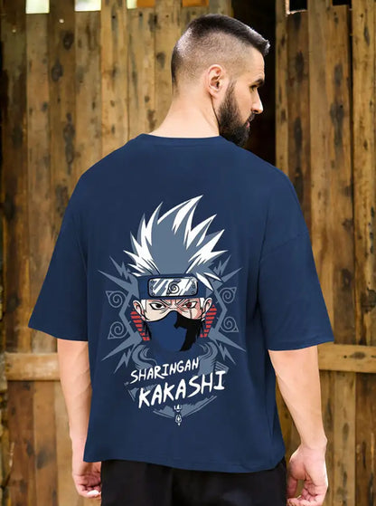 Sharingan Kakashi Oversized T-Shirt - My Store