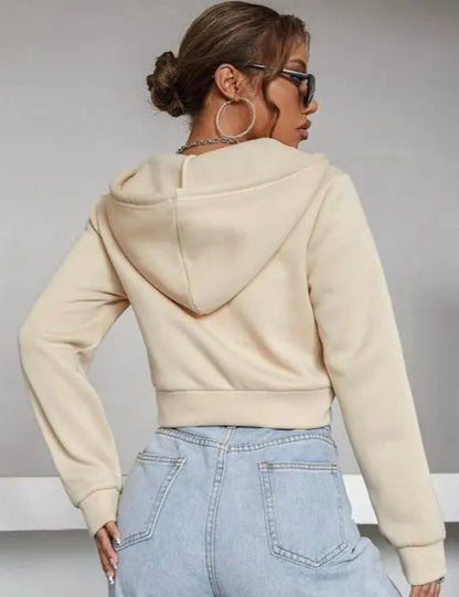 SwissVogue Modern Cropped Hoodie - My Store