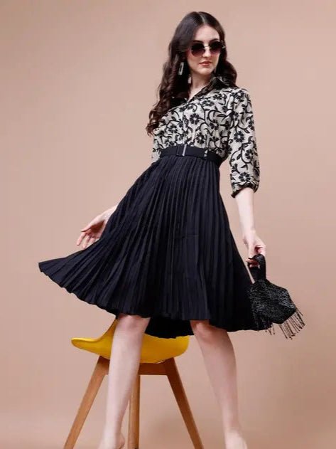 Refined Ensemble Midi Dress - My Store