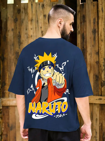 Naruto Power Up Oversized T-Shirt - My Store