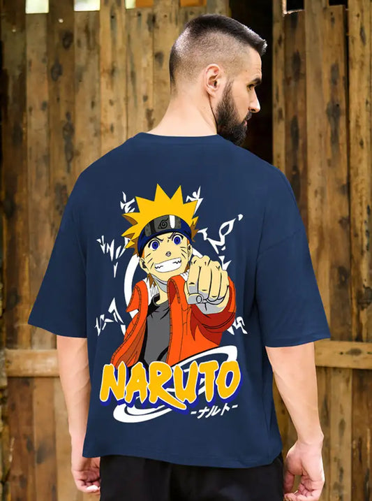 Naruto Power Up Oversized T-Shirt